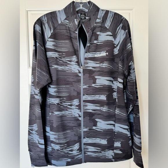 NWT Alphalete Men's Premium Trace Jacket Camo‎ Men’s Size M - Picture 1 of 15